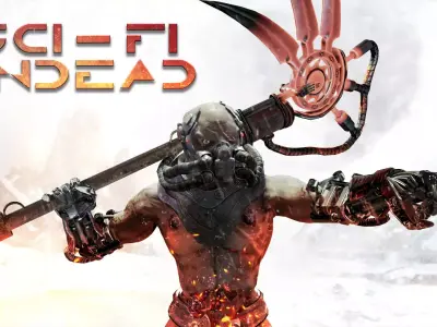 Sci-fi Undead Low-poly 3D model