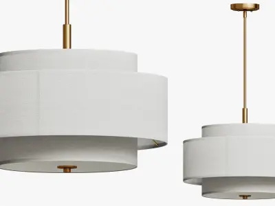Perigold Safavieh Cambrie Pendant Lamp 3D model