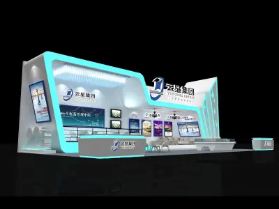 Exhibition - Area - 18X9-3DMAX2011-012 3D model