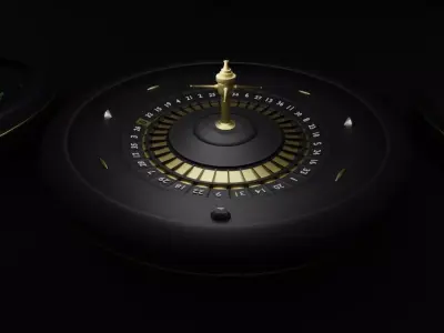 Roulette Wheel 3D model