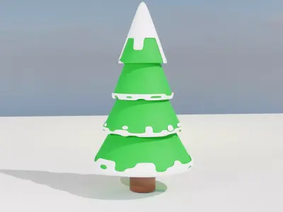 Christmas Tree 01 Free 3D model
