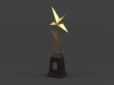 Trophy Cups 3D model 63