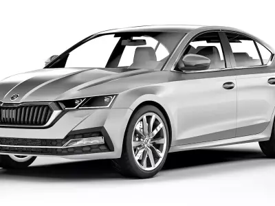 Skoda Octavia A8 2020 3D model