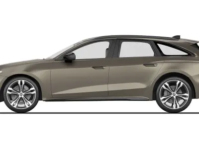 Audi A5 Avant 2025 3D model