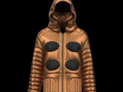 Bugatti Chiron Puffer 3D model