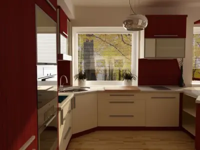 Living Room Scene Photorealistic 03 3D model