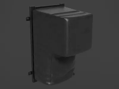 Punching Bag 9 Low-poly 3D model