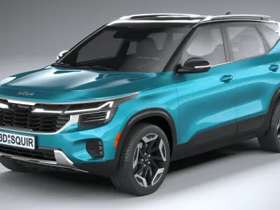 Kia Seltos USA 2024 3D model