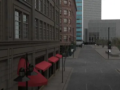 City View 3D model