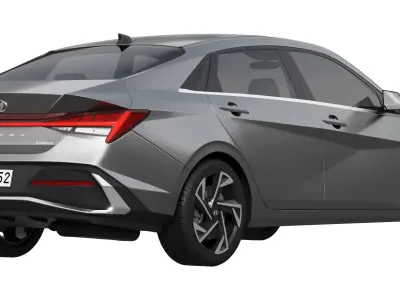 Hyundai Elantra 2024 3D model