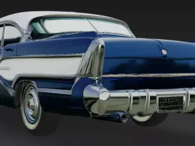 Buick Special 2 Door Sedan 1957 3D model 3D print model 3D print model V3