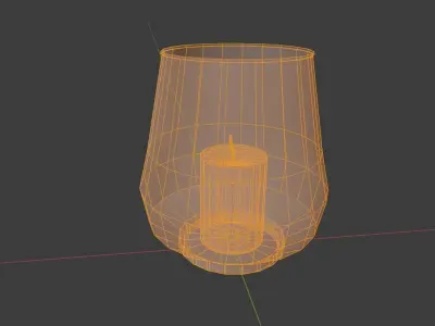 Candle Bowl 3D model