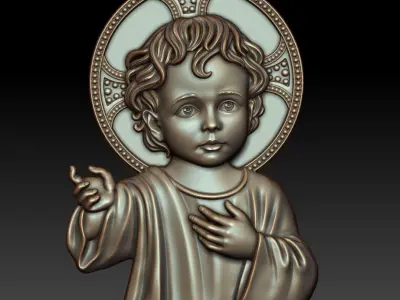 Baby Jesus 3D print model