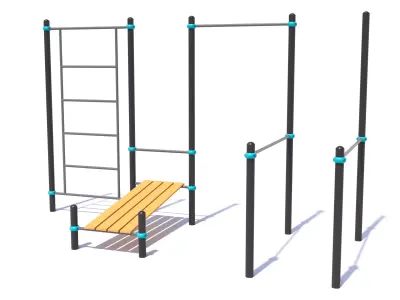 workout good of life 3D model