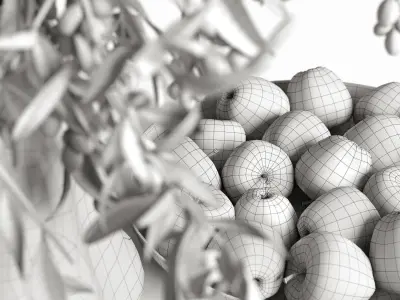 arctic apples 3D model