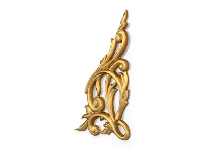 Classic decor ornament 158 3D model