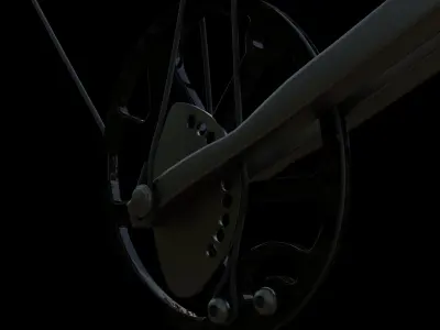 Tactical Archery Bow 3D model