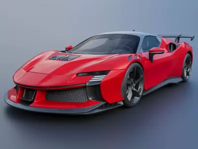 Ferrari SF90 XX 3D print model
