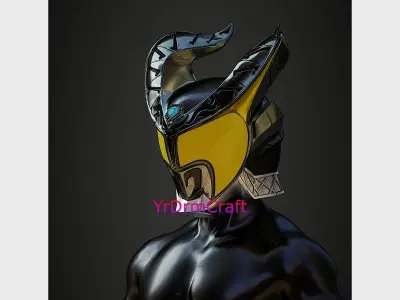 Kamen rider kiva arc helmet  3D print model