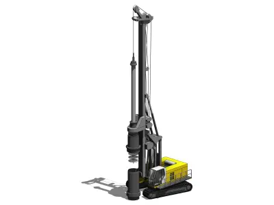 Construction Heavy Equipment Pack - Revit Family Collection 3D model