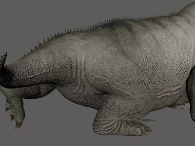  Komodo dragon 3D model