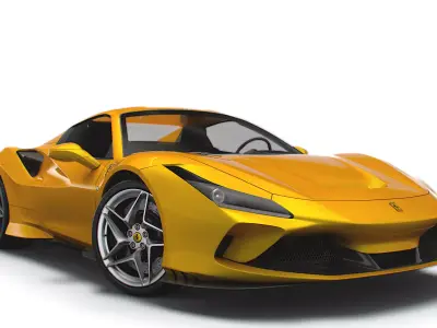 Ferrari F8 Spider 2023 3D model