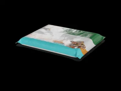 Food for sport Energy Bars Low-poly 3D model