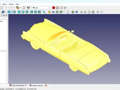 Cadilac Eldorado 3D print model
