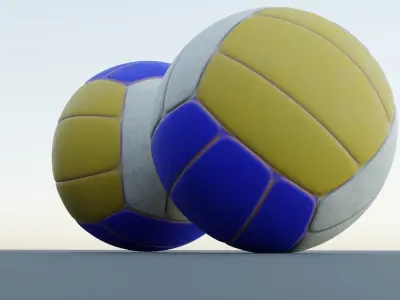 Volleyball 3D model