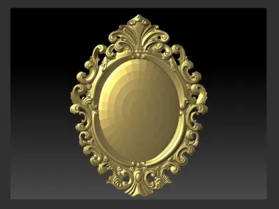 Frame Mirror Pictures Frames 3D print model