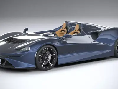 Mclaren Elva 2021 3D model