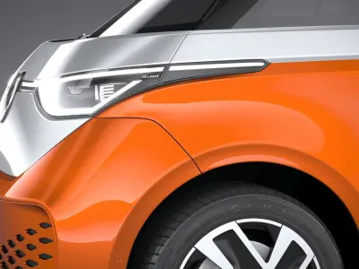 Volkswagen ID Buzz 2023 3D model