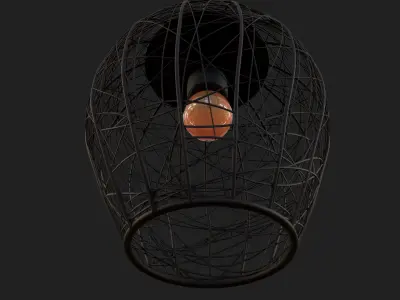 Lamp 02 Low-poly 3D model