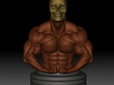 Most Muscular Pose 3D print model