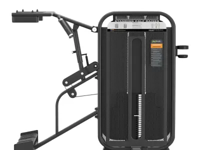 E-7010 Calf standing 3D model