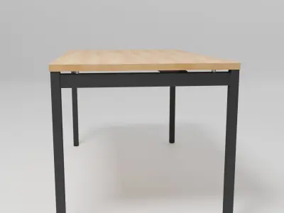 OGI Y - Rectangular height adjustable desk - Free 3D model