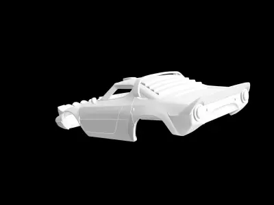 Lancia Stratos Rally 3D print model