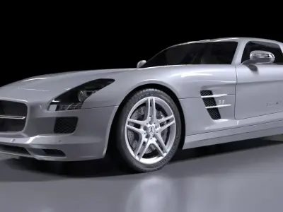 Mercedes Benz SLS AMG 3D model
