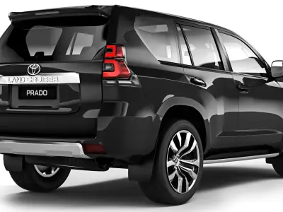 Toyota Land Cruiser Prado 2018 3D model