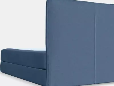 DUNVIK Cover divan bed 2 Low-poly 3D model