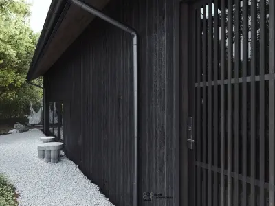 Japan house full CGI 3D model