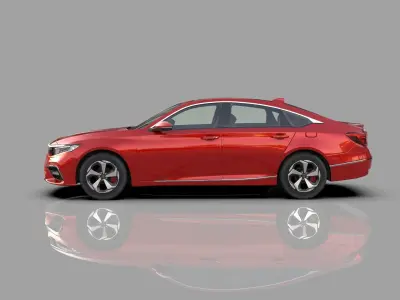 Honda Inspire CN-Spec 2018 - 2021 HQ interior 3D model