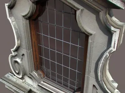 Door Portal Low poly 88 3D model