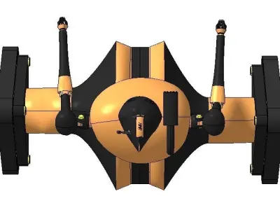 The multifunctional moveable robot Free 3D model