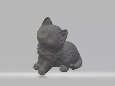 Little Cat 3D print model