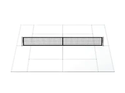 Tennis Court 3D model