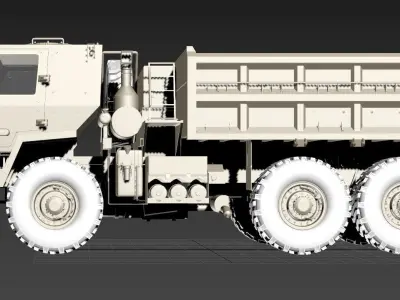 M1083 Military Truck 3D model