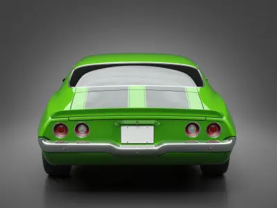 1972 Chevrolet Camaro SS 3D model