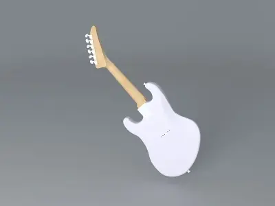 Robin Octave Guitar Free 3D model