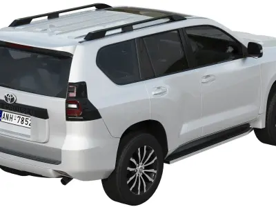 Toyota Land Cruiser 2021 3D model